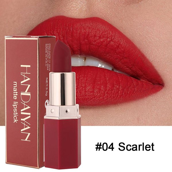 Matte Lipstick Handaiyan 6 colors non-fading long lasting formula