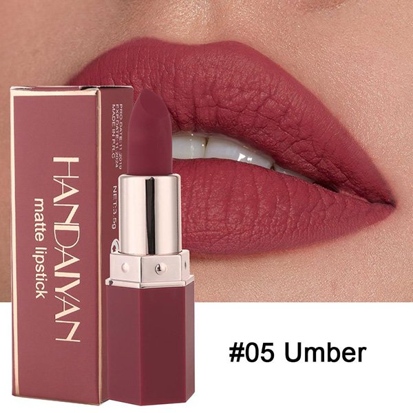 Matte Lipstick Handaiyan 6 colors non-fading long lasting formula
