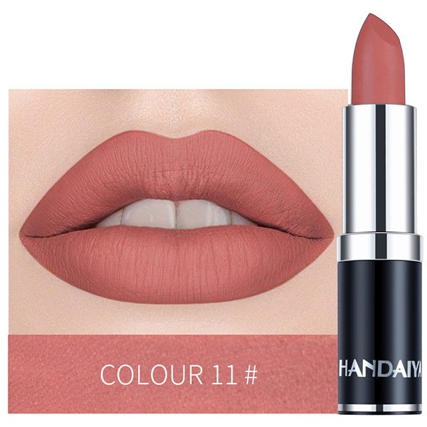 Matte Lipstick 12 shades long lasting moisturizing formula