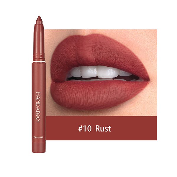 Matte lipstick pen Handaiyan in Peach #02 with creamy formula