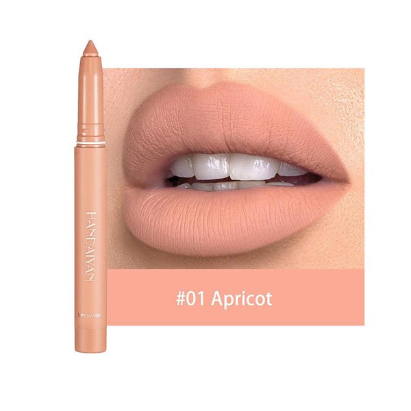Matte lipstick pen Handaiyan in Peach #02 with creamy formula