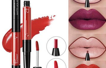 Pudaier 2-in-1 Matte Lip Gloss And Lip Liner (11) Pudaier 2-in-1 Matte Lip Gloss And Lip Liner (11)