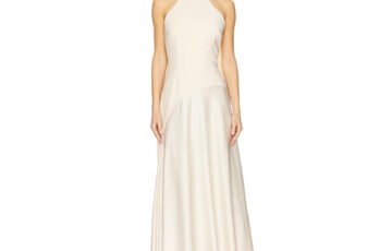 Cece Draped Maxi Dress by SOLACE London (1)