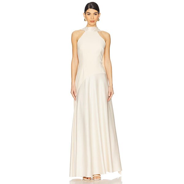 Cece Draped Maxi Dress by SOLACE London (1)