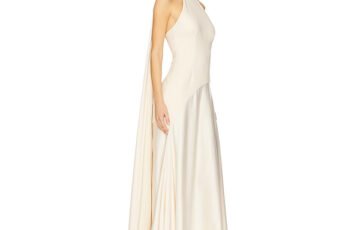 Cece Draped Maxi Dress by SOLACE London (4)
