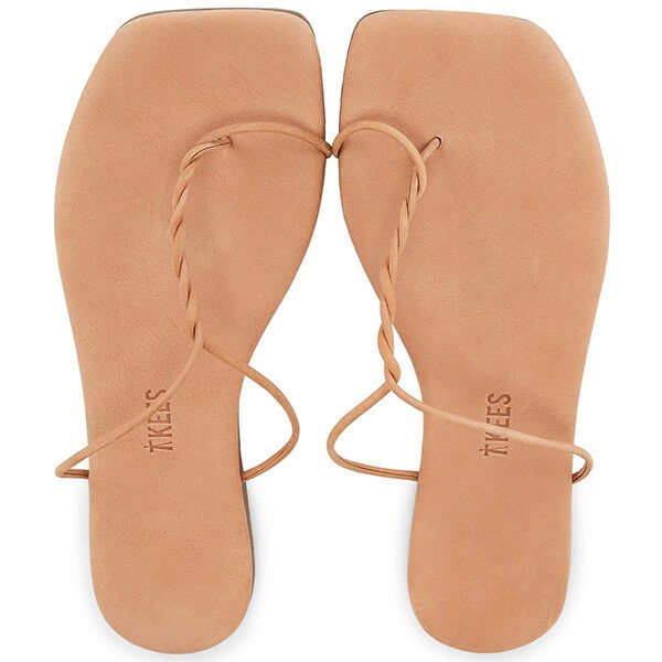 TKEES Simone Square Toe Sandal (1) TKEES Simone Square Toe Sandal-Pout