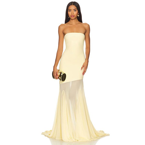 Dahlia Butter Yellow Gown