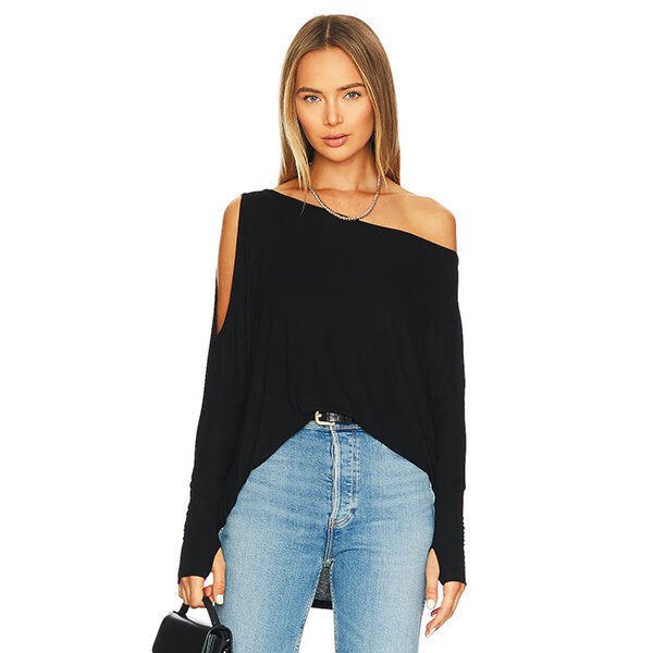 Deuce Oversized Ribbed Top (1) Deuce Oversized Ribbed Top
