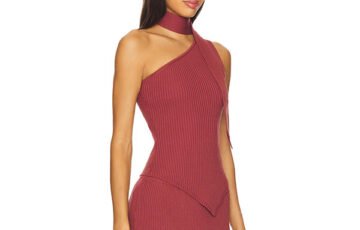 Kirza One-Shoulder Knit Top (4)