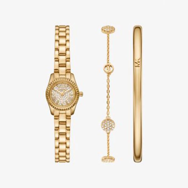 Michael Kors Lexington Pavé Watch Jewelry Set (1) Michael Kors Lexington Pavé Watch Jewelry Set