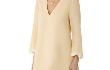 Posse Linen Kaftan Midi Dress (3)