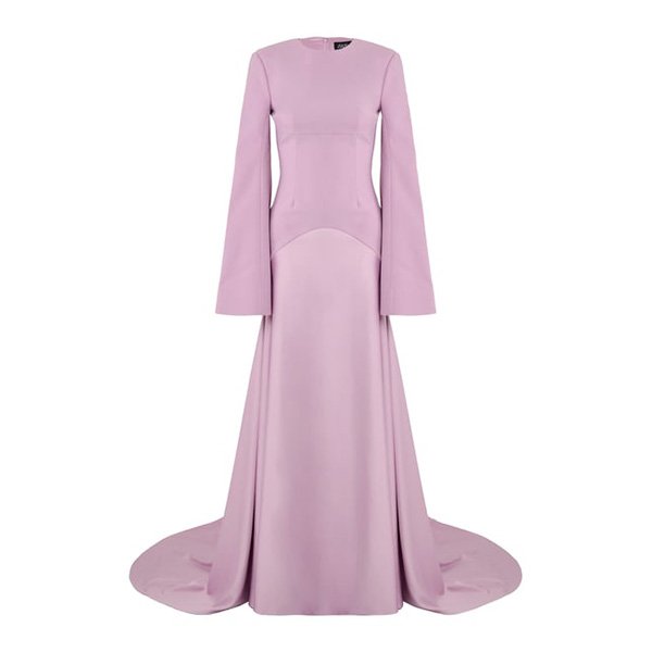 Solace London Claudine Maxi Dress in Purple (3)