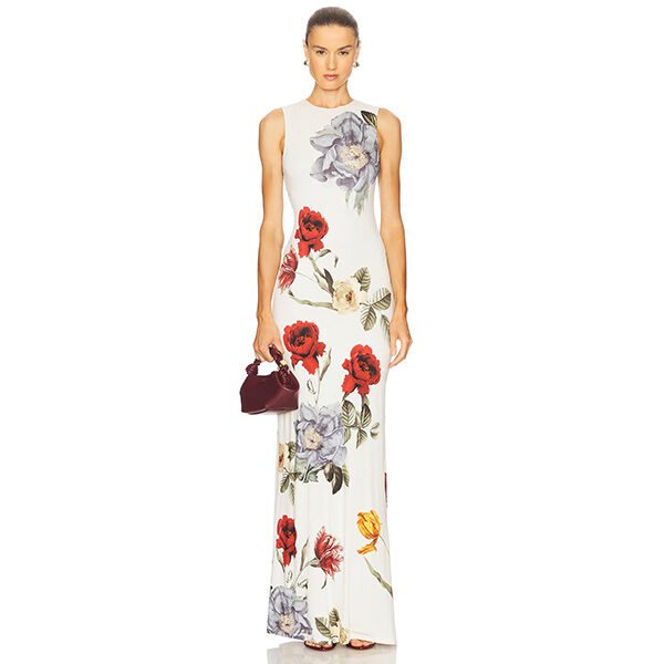 Delora Floral Maxi Dress