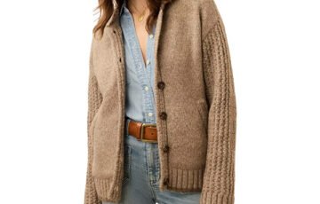 Faherty Lost Trails Cardigan in Oatmeal (2)
