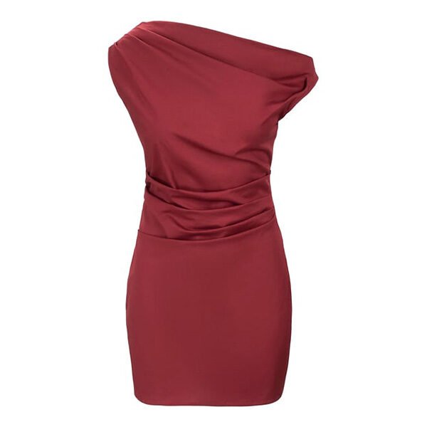 Staud Mini Phare Dress-Red (3) Staud Mini Phare Dress-Red