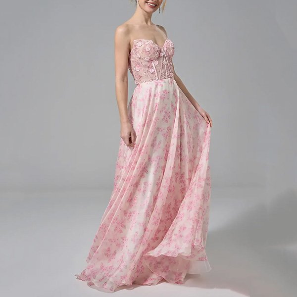 AW Yolande Gown Strapless A-Line (5)