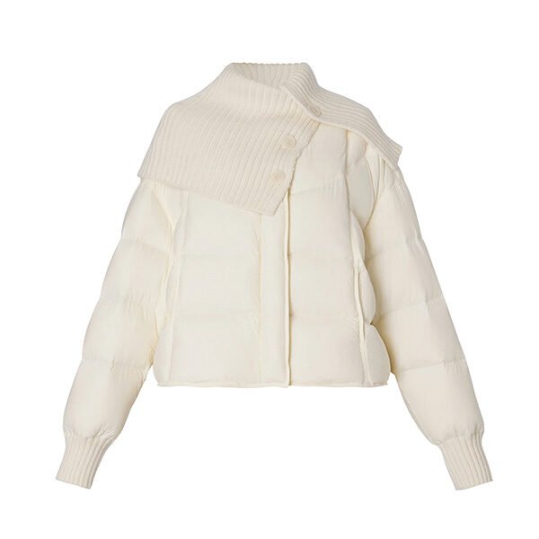 Goelia1995 Down Jacket | Cocoon Knitted Jacket