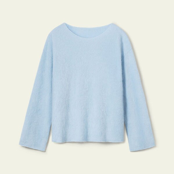 Lilysilk Cashmere Sweater Blue