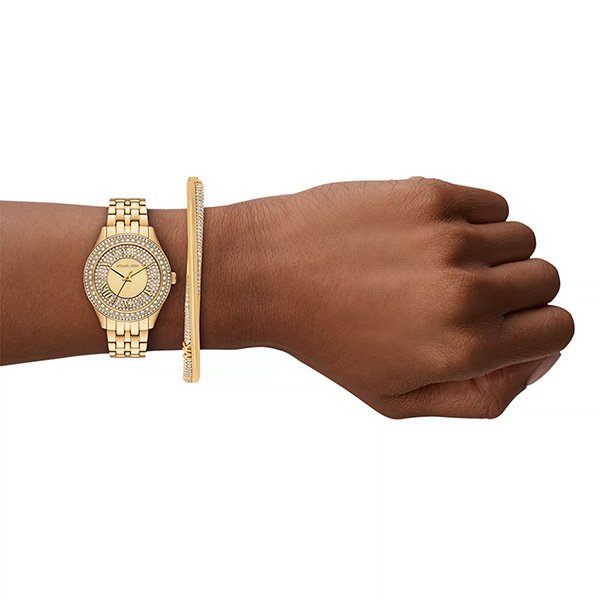 Michael Kors Harlowe Watch Mini Gift Set (4)