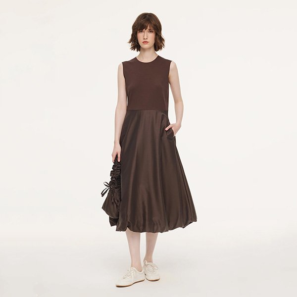 Goelia1995 Patchwork Maxi Dress