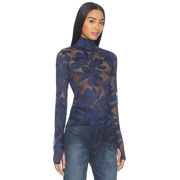 AFRM Crochet Top Zadie Floral Top (2)