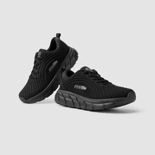 FitVille FlowCore V2 running shoes with extra wide toe box and CloudBounce+™ sole