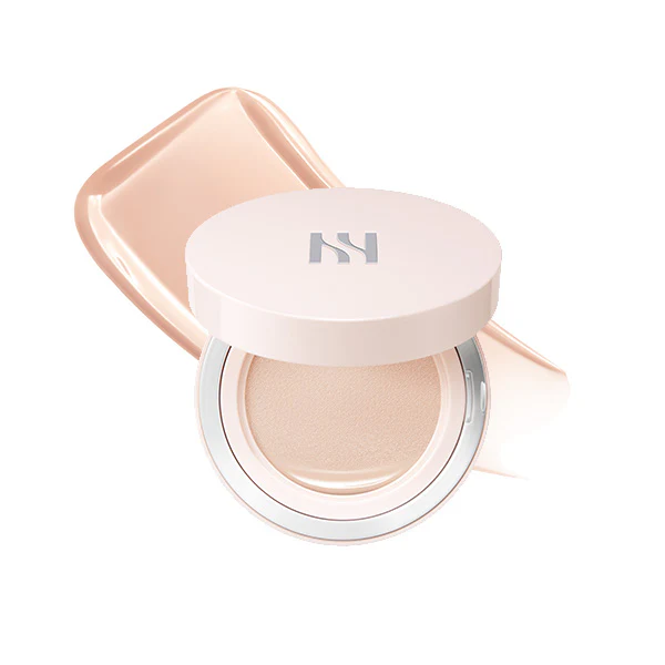 Glow cushion foundation with luminous finish and SPF protection
