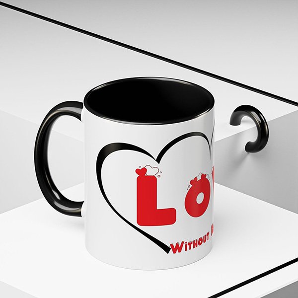 Love Without Reason Mug | Heart | Ceramic - Image 3