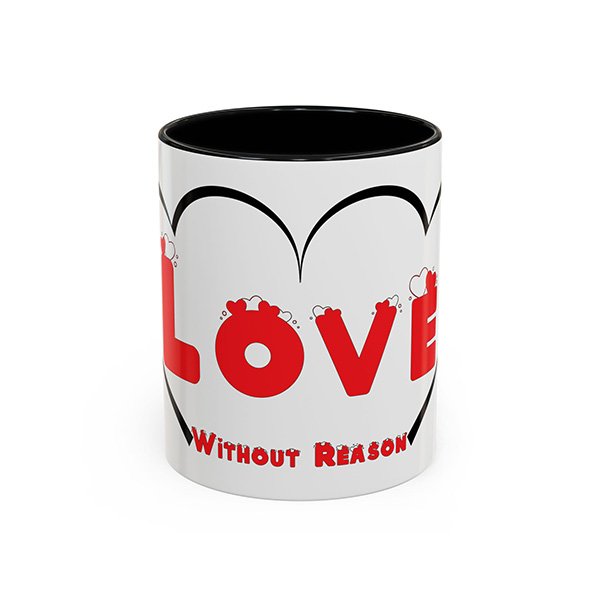 Love Without Reason Mug | Heart | Ceramic