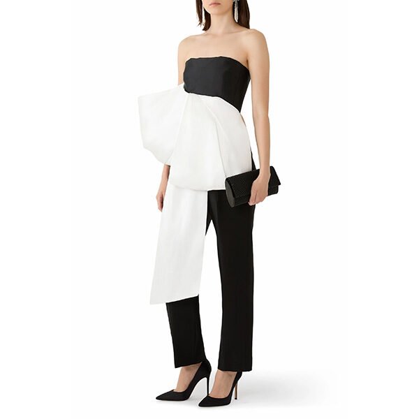 Solace London Nadina Top | Bow Detail