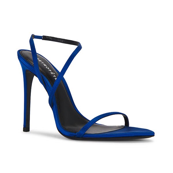Retrofete Naomi sandal with stiletto heel and satin upper