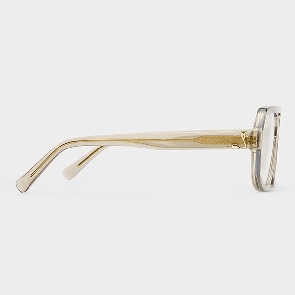 "Luv Lou The Banks blue light glasses featuring acetate frames with 53mm lenses, 21mm bridge and 140mm arms for comfortable screen protection"