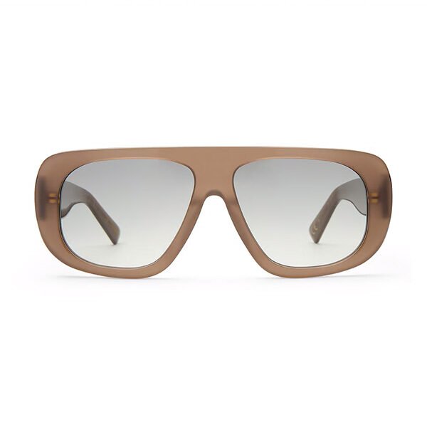 Luv Lou Dionne Sunglasses | Mushroom Charcoal