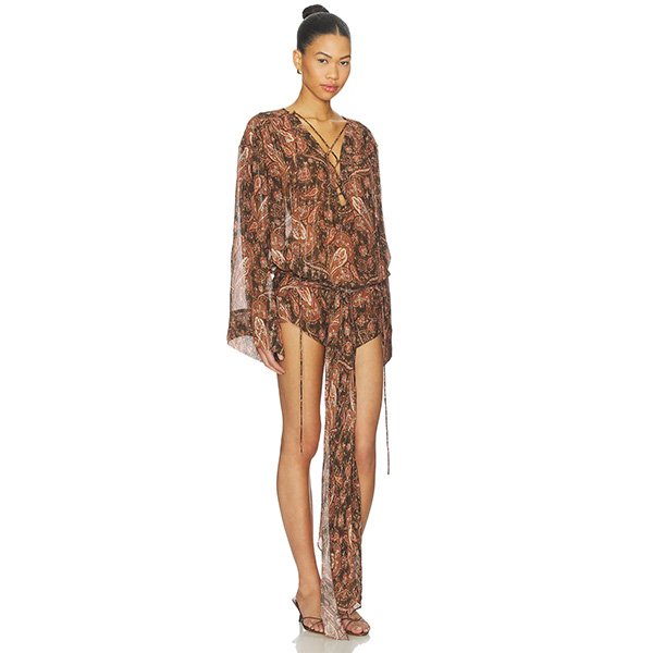 The Andamane Indira Dress | Paisley Plisse