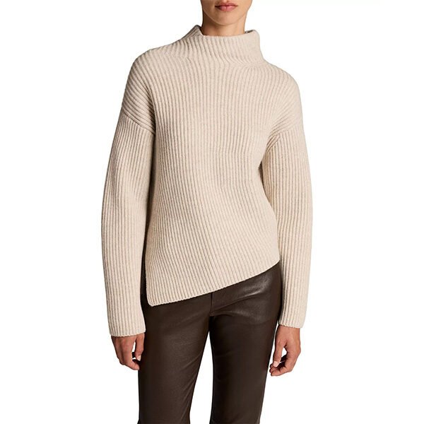 Wool Sweater - Draped Shawl Collar | Vince