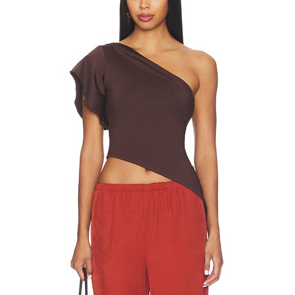 Asymmetric Top - Marlene One Shoulder
