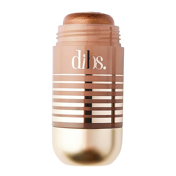 Body Shimmer Stick DIBS Status Stick in Tan Trick neutral bronze shade