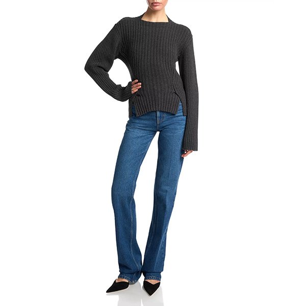 Cashmere Sweater - Ribbed Merino