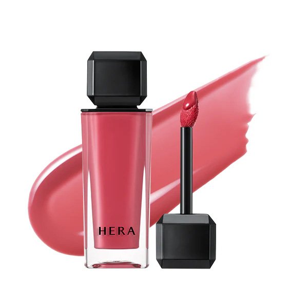 Nude Lip Gloss HERA Felix Pick 325 Sunkissed coral nude with swatch