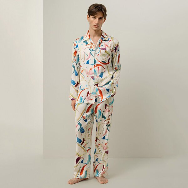 Men's Silk Pajamas - Sagittarius Charmeuse | LILYSILK