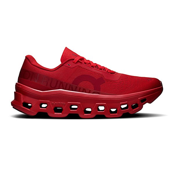 Cloudmonster Burna Boy edition pair showing monochromatic sienna design