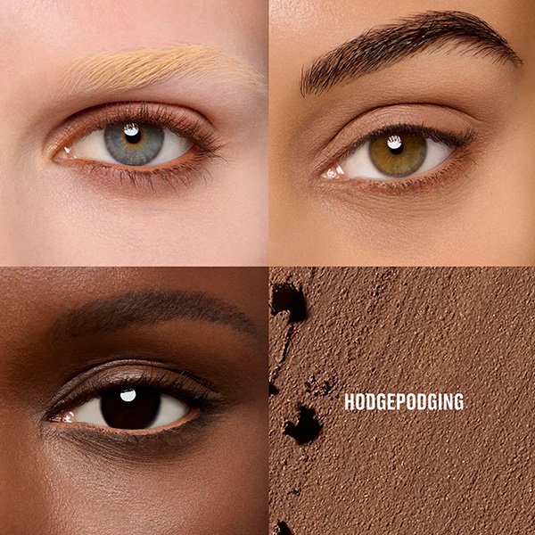 MAC kajal eyeliner application on different eye colors showing versatile wear